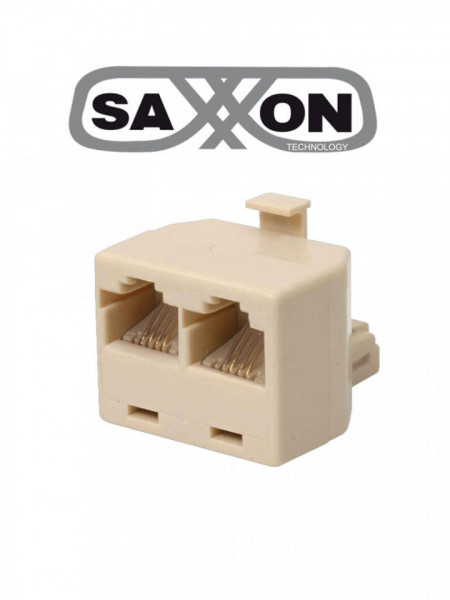 SAXXON SXN343008 SAXXON ADAPTEL - Adaptador telefonico / 2 J