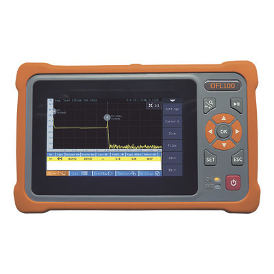 TEMPO OFL100 OTDR para pruebas en Enlaces de Fibra Optica lo