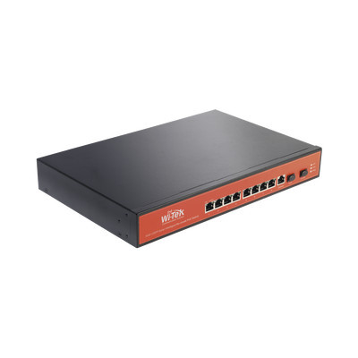 WI-TEK WIPMS310GFUPSPLUS Switch Administrable Capa 2 de 8 pu