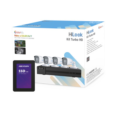 HiLook by HIKVISION HL1080CVA512GB Kit TurboHD 1080p SSD 51