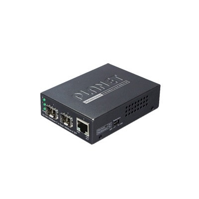 PLANET GT1205A Convertidor de Medios con Doble Puerto SFP 10