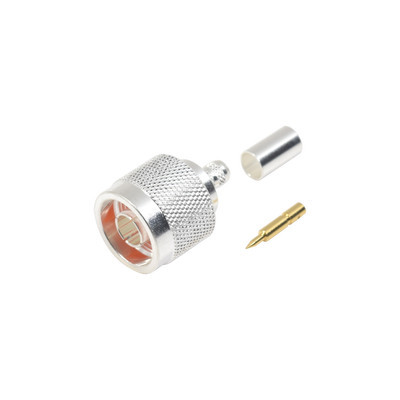 RF INDUSTRIES LTD RFN10072SX Conector N Macho de anillo pleg
