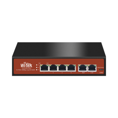 WI-TEK WIPS205 Switch PoE (802.3af/at/bt) / No administrable