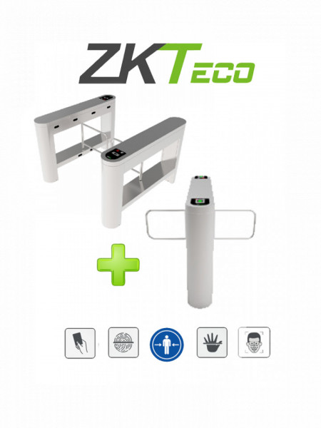 ZKTECO ZKT0920019 ZKTECO PROENTRANCE SB03FPack - Barrera Pea