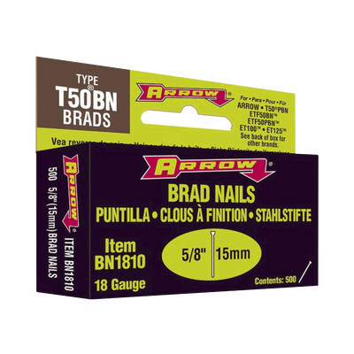 ARROW BN1810US Clavo de 5/8". Caja con 500 Clavos para ET225