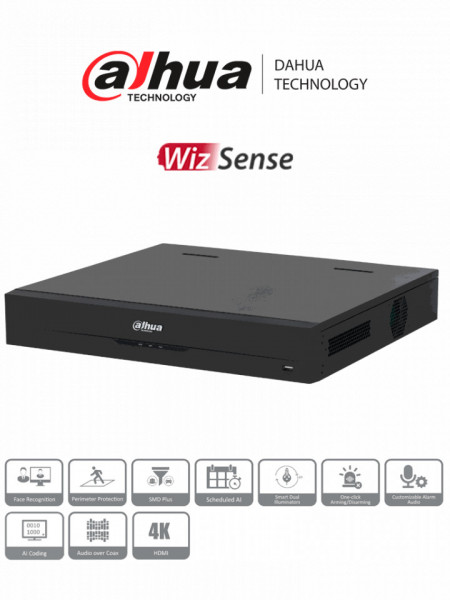 DAHUA DHT0370043 DAHUA DH-XVR5432L-I3 - DVR de 32 Canales de