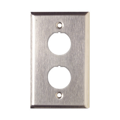 SIEMON XFPS02SS Placa de Pared Reforzada de Acero Inoxidable