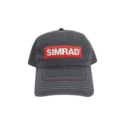 SIMRAD CAPSIMGRIS Gorra color gris con logo simrad