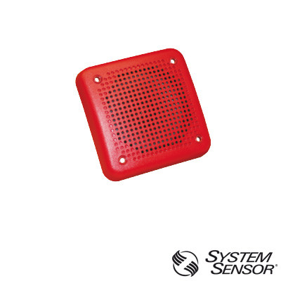 SYSTEM SENSOR SP201R Bocina roja de 84 dB