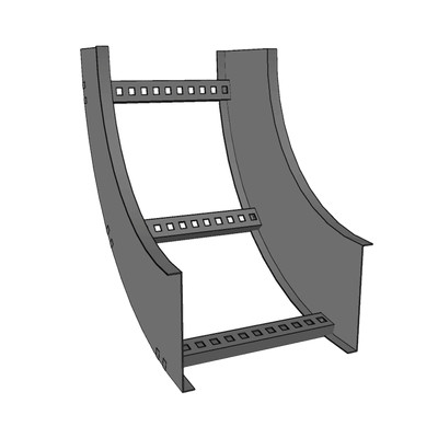 CHAROFIL CHVI908R8X9AK Curva Vertical Interior de Aluminio d