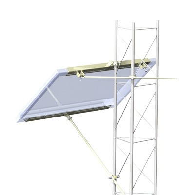EPCOM INDUSTRIAL SST30M Montaje para Un Modulo Solar Pequeno