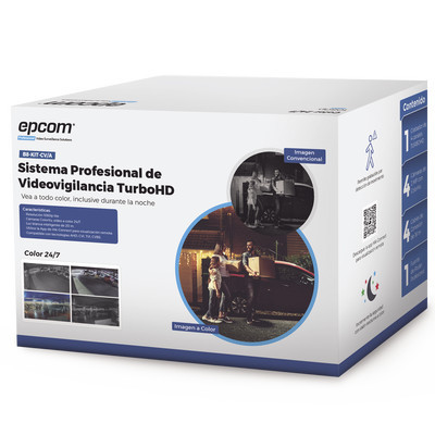 EPCOM PROFESSIONAL B8KITCVA Kit TurboHD 1080p / DVR 4 Canale