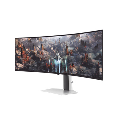 SAMSUNG ELECTRONICS G93SC Monitor Gamer 49" Odyssey OLED Dua