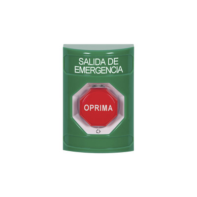 STI SS2109EXES Boton de Salida de Emergencia Texto en Espan