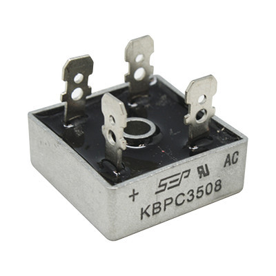 SYSCOM PARTS KBPC3508 Puente de Diodos Rectificador 35A 800