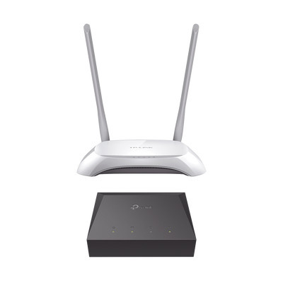 TP-LINK KITONUTLWR850N Kit de ONU Gigabit XZ000G3 con Router