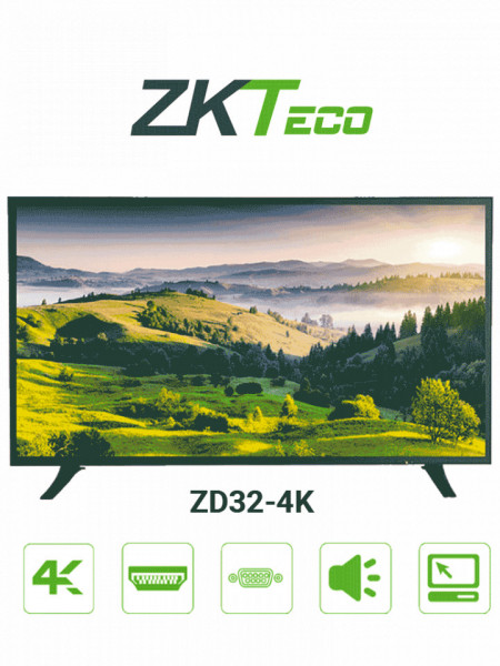 ZKTECO ZKT0520003 ZKTECO ZD324K - Monitor LED UHD Profesiona