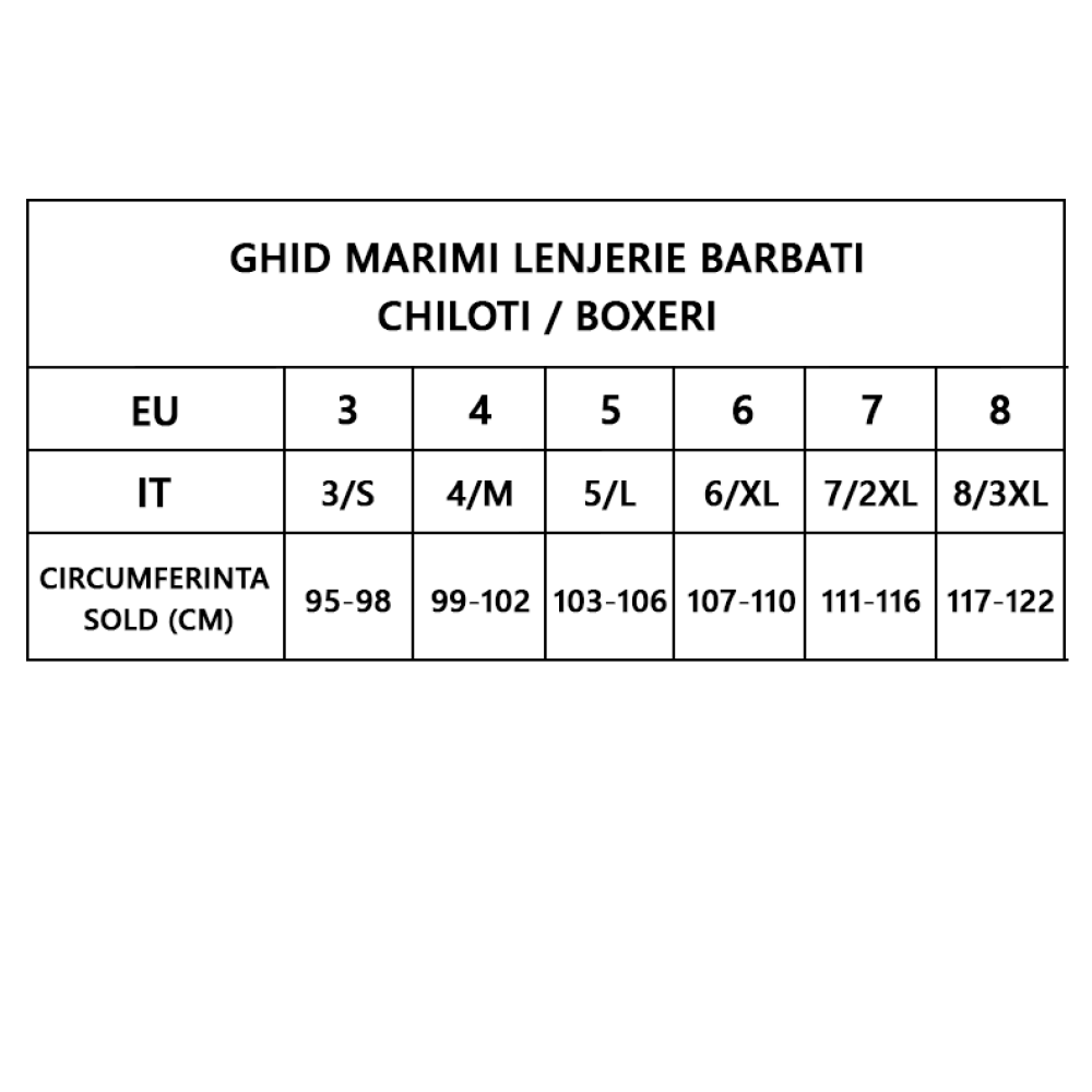 Tabel marimi Lenjerie barbati Cotonella.png