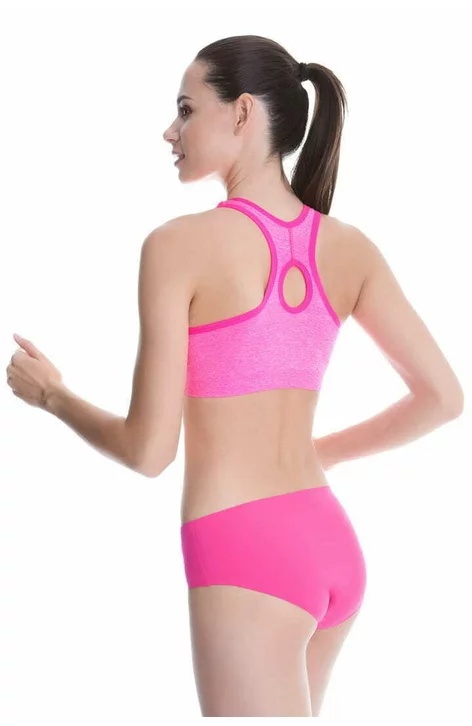 Bustiera Fitness, Julimex Skip (Culoare: Roz, Marime: XS/S) - 5 | YEO