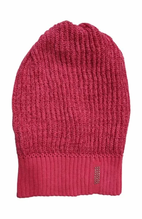 Caciula pentru fete 5-12 ani - AJS 34-088 alb, grafit, roz (Culoare: Multicolor, Marime: 52-54) - 2 | YEO