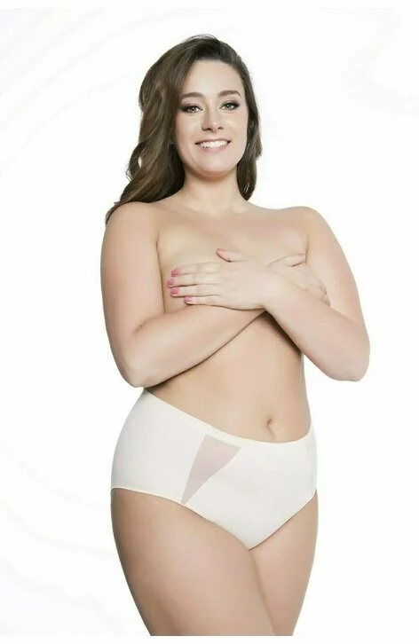 Chilot dama, Invisible-Line Julimex Pearl (Culoare: Bej, Marime: 2XL)