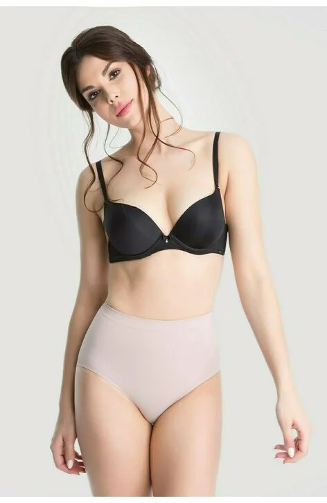 Chilot modelator cu banda silicon - Julimex Plie 50071 (Culoare: Bej, Marime: S)