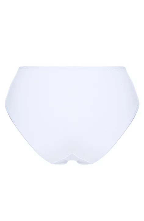 Chilot modelator cu insertii dantela - Mitex Kim alb, bej - marimi S-2XL (Culoare: Bej, Marime: S) - 3 | YEO
