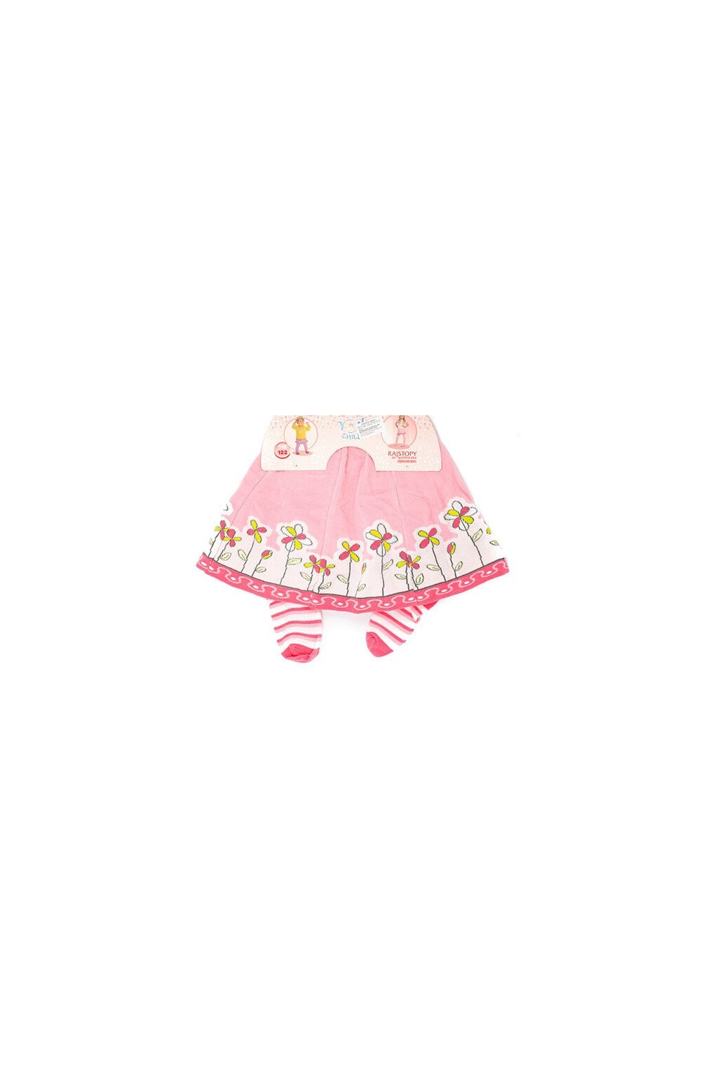 Dresuri din bumbac colorate cu fustita RASP (Culoare: Multicolor, Marime: 068-074) (Culoare: Multicolor, Marime: 068-074)