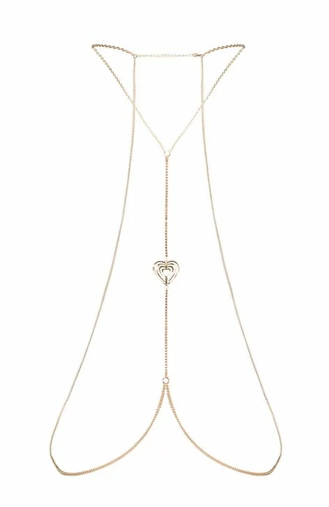 Lant bijuterie pentru corp - Julimex IVY (Marime: Unica, Culoare: Silver) - 3 | YEO