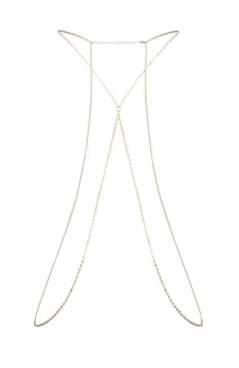 Lant bijuterie pentru corp - Julimex WENDY (Culoare: Golden, Marime: Unica) - 4 | YEO