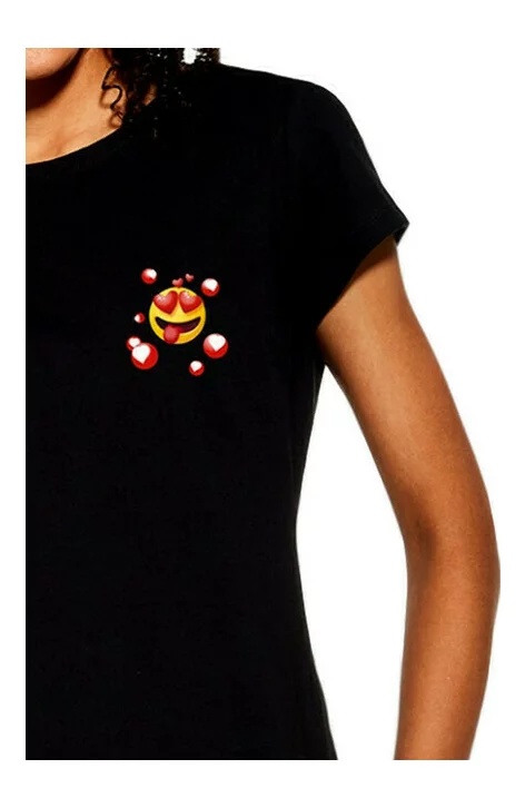 Pijama dama, 100% bumbac, Cornette W398-189 Smiley Love (Culoare: Negru, Marime: XL) - 1 | YEO