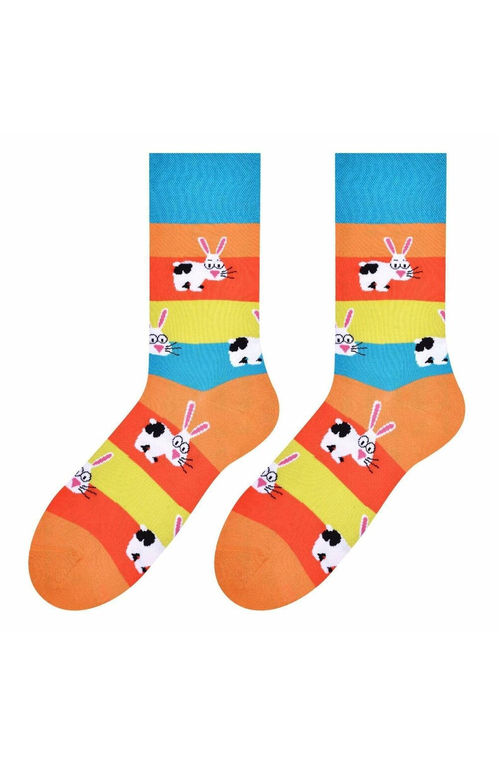 Sosete barbati, model Rabbit - More S079191 portocaliu (Culoare: Portocaliu, Marime: 39-42) (Culoare: Portocaliu, Marime: 39-42)