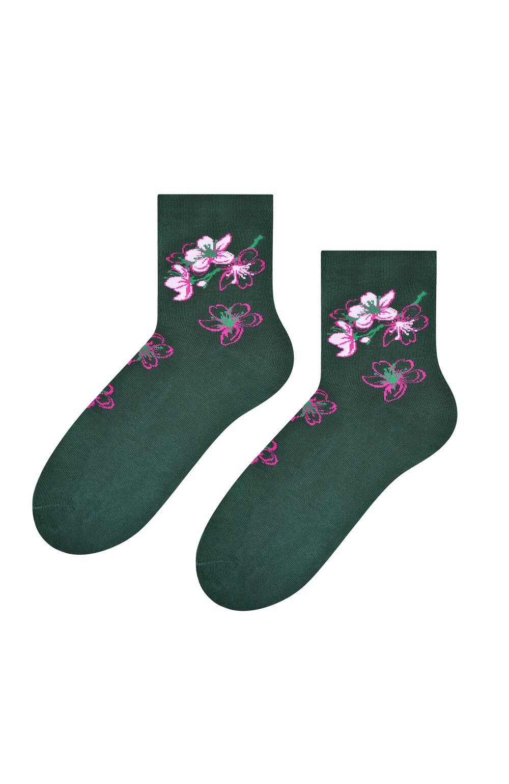 Sosete cu model S099-533 (Culoare: Verde, Marime: 35-37) (Culoare: Verde, Marime: 35-37)