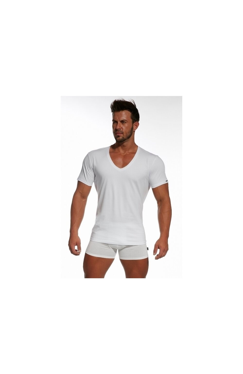 Tricou barbati - Cornette Authentic M203 (Culoare: Alb, Marime: 2XL) (Culoare: Alb, Marime: 2XL)