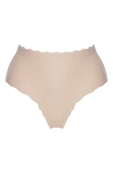 Chilot modelator tanga, banda silicon - Mitex Laser L08 bej, marimi S-2XL (Culoare: Bej, Marime: 2XL)