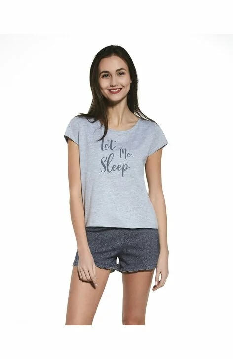 Pijama adolescente 100% bumbac, Cornette G364-34 (Culoare: Gri, Marime: L/176)