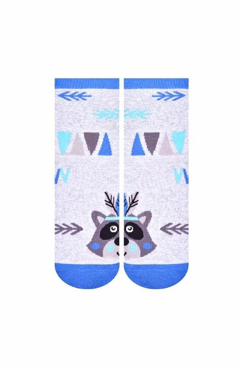 Sosete bumbac pentru dama - Steven S099-589D gri melange (Culoare: Gri, Marime: 35-37) - 1 | YEO