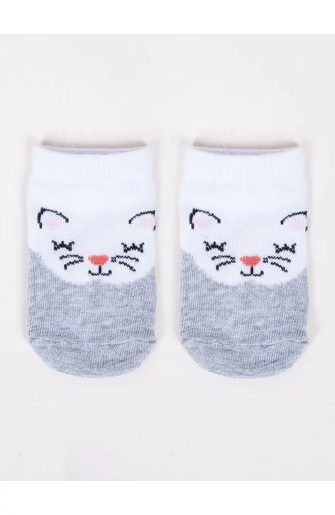 Sosete din bumbac SKCBABY GIRL colorat mixt (Culoare: Multicolor, Marime: 6-9 luni) - 1 | YEO