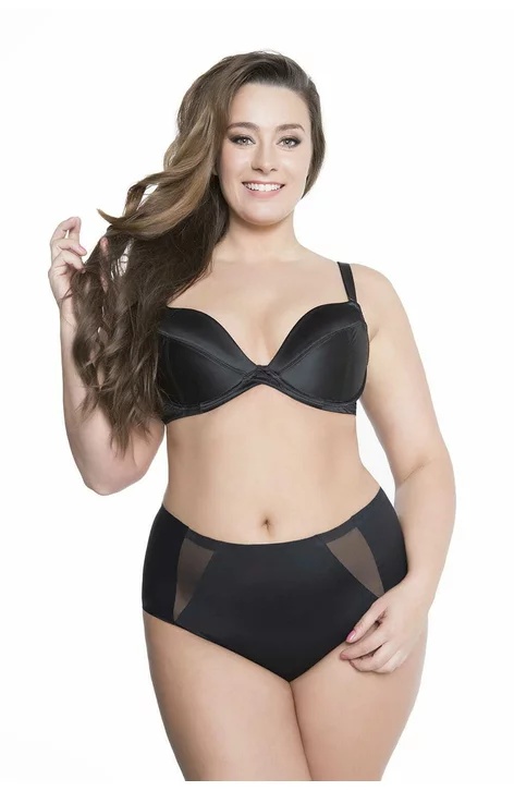 Chilot dama, Invisible-Line Julimex Pearl (Culoare: Negru, Marime: S)