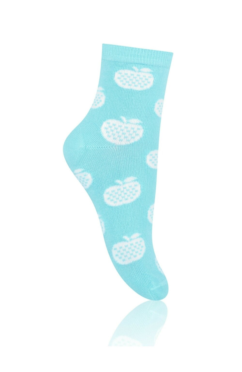 Sosete din bambus pentru fete, culoare turcoaz - Steven S147-Z017 (Culoare: Verde, Marime: 29-31) (Culoare: Verde, Marime: 29-31)