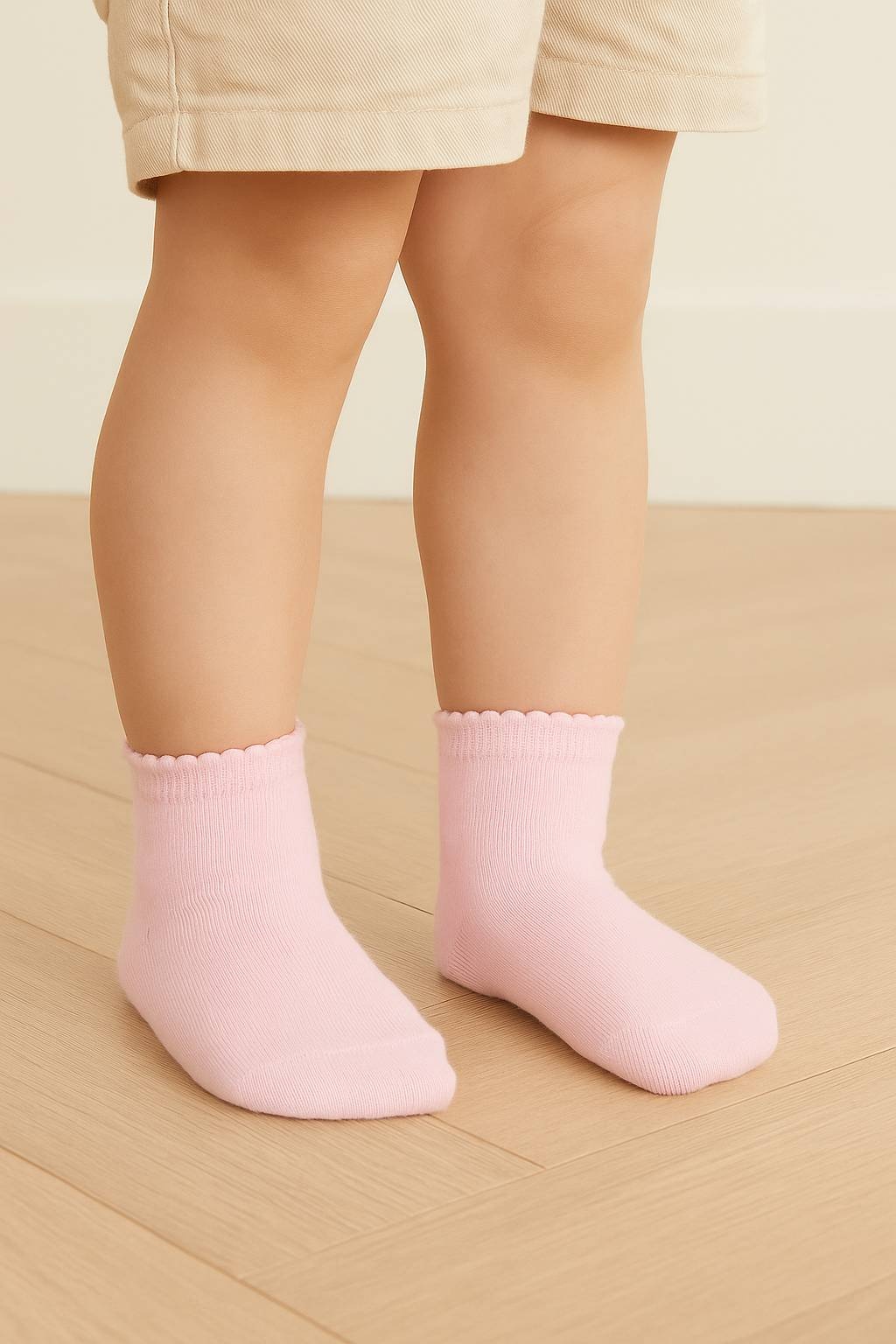 Sosete pentru fete S166-003 (Culoare: Roz, Marime: 29-31)