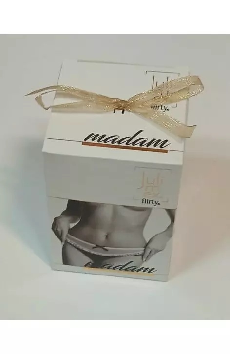 Chilot dama cu insertie tulle Invisible-Line Julimex Madam (Culoare: Negru, Marime: S) - 2 | YEO