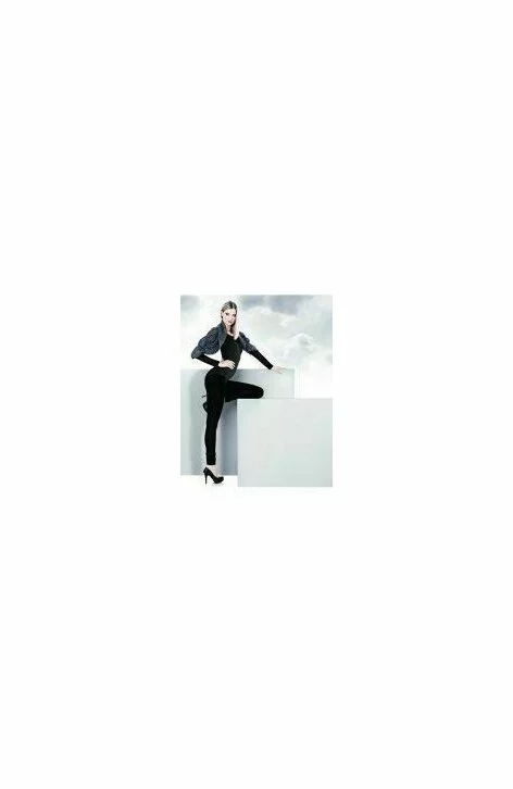 Colanti dama, bumbac - Marilyn Riffle 675, 120 DEN - negru (Culoare: Negru, Marime: 1/2) - 3 | YEO