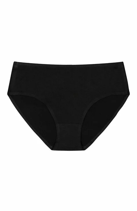 Chilot dama din bumbac, Invisible-Line Julimex Cotton Classic - alb, negru, bej (Culoare: Alb, Marime: M) - 2 | YEO