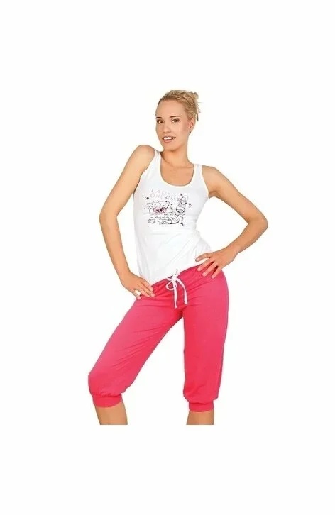 Pijama dama / tinuta de casa - KEY Underwear LNS566 (Culoare: Alb, Marime: L)