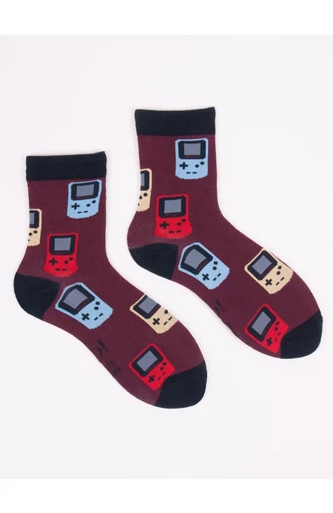 Sosete colorate pentru baieti SKCB (Culoare: Multicolor, Marime: M) - 1 | YEO