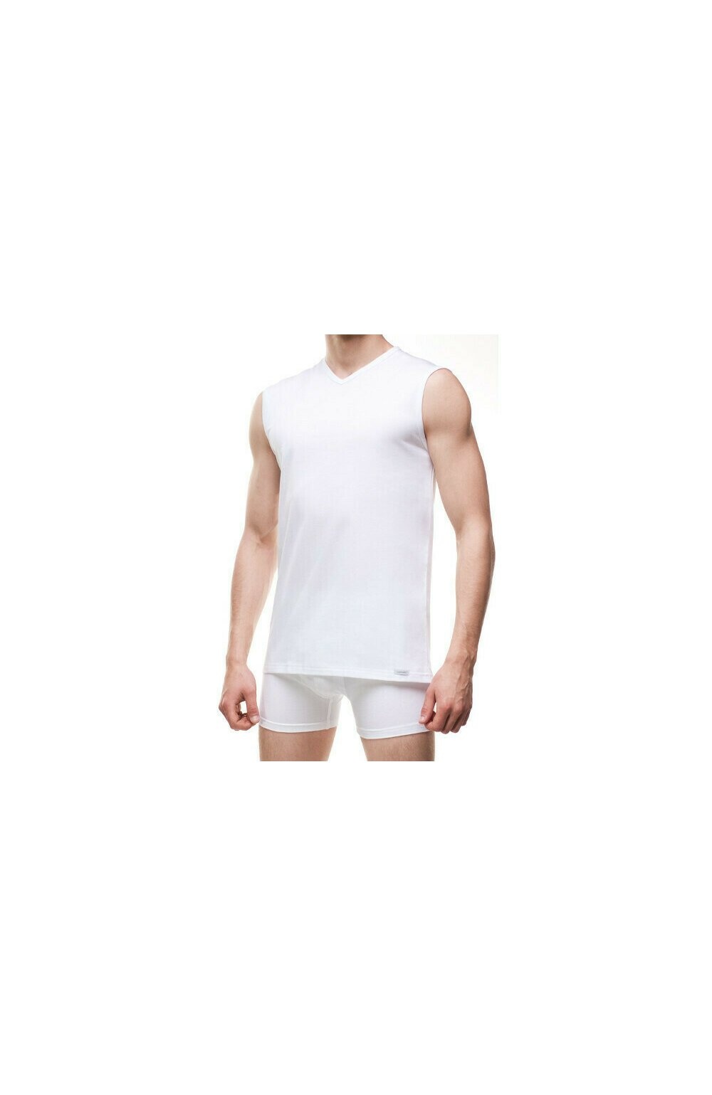 Maieu barbati - Cornette Authentic M207 (Culoare: Alb, Marime: 2XL) (Culoare: Alb, Marime: 2XL)