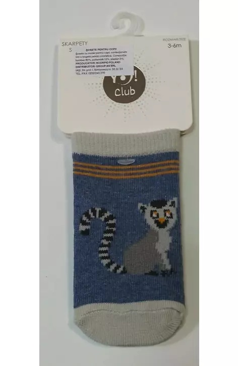 Sosete bumbac SKCBABY BOY colorat mixt (Culoare: Multicolor, Marime: 3-6 luni) - 2 | YEO