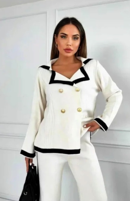 Compleu dama White Charm (Marime: S/M)