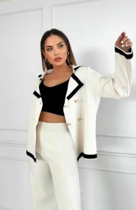 Compleu dama White Charm (Marime: S/M) - 1 | YEO
